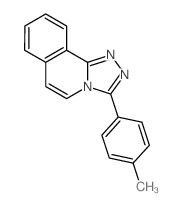 3-(4-methylphenyl)-[1,2,4]triazolo[3,4-a]isoquinoline Structure