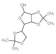 4-(2,2-dimethyl-1,3-dioxolan-4-yl)-7,7-dimethyl-3,6,8-trioxabicyclo[3.3.0]octan-2-ol结构式