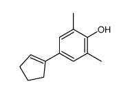 4-(cyclopenten-1-yl)-2,6-dimethylphenol Structure