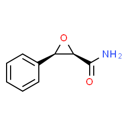Oxiranecarboxamide, 3-phenyl-, (2R,3R)-rel- (9CI) Structure