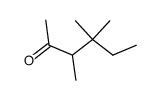 3,4,4-trimethyl-2-hexanone结构式