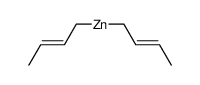 Bis(but-2-enyl)zink Structure