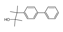 3-p-biphenylyl-2,3-dimethyl-2-butanol结构式