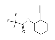 2-ethynylcyclohexyl 2,2,2-trifluoroacetate结构式