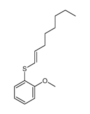 1-methoxy-2-oct-1-enylsulfanylbenzene结构式