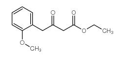 4-(2-甲氧基苯基)-3-氧代丁酸乙酯结构式