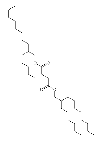 bis(2-hexyldecyl) butanedioate Structure