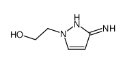 2-(3-Amino-1H-pyrazol-1-yl)ethanol Structure