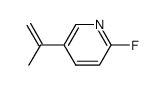 2-fluoro-5-(prop-1-en-2-yl)pyridine Structure