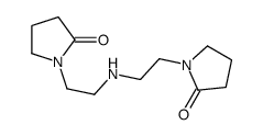 1-[2-[2-(2-oxopyrrolidin-1-yl)ethylamino]ethyl]pyrrolidin-2-one Structure