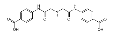 4,4'-(3-aza-glutaroyldiamino)-di-benzoic acid结构式