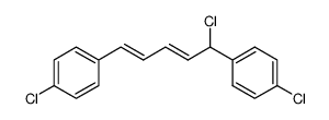 5-chloro-1,5-bis-(4-chloro-phenyl)-penta-1,3-diene结构式