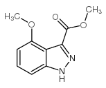 Methyl 4-methoxy-1H-indazole-3-carboxylate structure