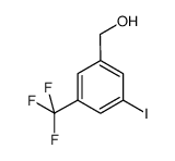 (3-iodo-5-trifluoromethyl-phenyl)-methanol Structure