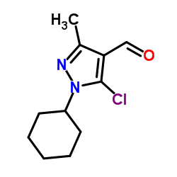 5-Chloro-1-cyclohexyl-3-methyl-1H-pyrazole-4-carbaldehyde picture