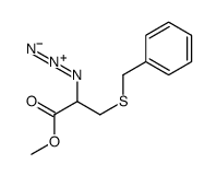 methyl 2-azido-3-benzylsulfanylpropanoate Structure