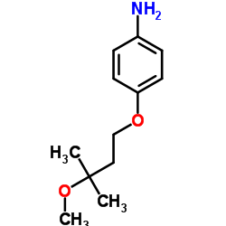 4-(3-Methoxy-3-methylbutoxy)aniline Structure