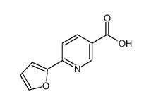 6-(呋喃-2-基)烟酸结构式