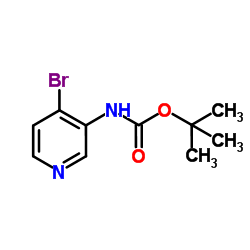 3-Boc-Amino-4-bromopyridine Structure