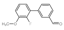 3-(2-Fluoro-3-methoxyphenyl)benzaldehyde结构式