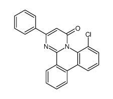 3-(2-chloro-6-methylphenyl)-2,6-diphenylpyrimidin-4-one Structure
