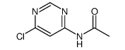 N-(6-CHLOROPYRIMIDIN-4-YL)ACETAMIDE Structure