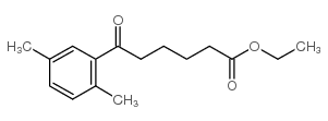 ethyl 6-(2,5-dimethylphenyl)-6-oxohexanoate结构式