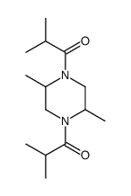 1-[2,5-dimethyl-4-(2-methylpropanoyl)piperazin-1-yl]-2-methylpropan-1-one结构式