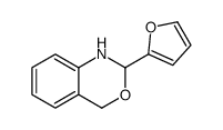 2-(furan-2-yl)-2,4-dihydro-1H-3,1-benzoxazine结构式