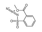 methyl 2-azidosulfonylbenzoate结构式