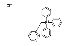 triphenyl(pyridazin-3-ylmethyl)phosphanium,chloride结构式