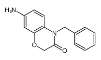7-amino-4-benzyl-1,4-benzoxazin-3-one Structure