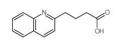 4-quinolin-2-ylbutanoic acid structure
