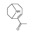 1-[(1S,6S)-9-Azabicyclo[4.2.1]non-2-en-2-yl]ethanone结构式