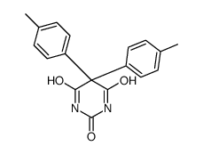 5,5-bis(4-methylphenyl)-1,3-diazinane-2,4,6-trione Structure