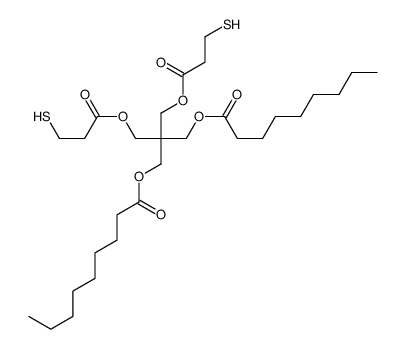[2-(nonanoyloxymethyl)-3-(3-sulfanylpropanoyloxy)-2-(3-sulfanylpropanoyloxymethyl)propyl] nonanoate Structure
