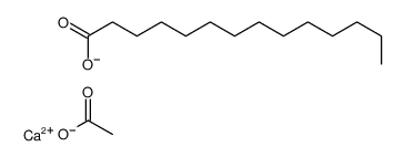 (acetato-O)(myristato-O)calcium Structure