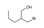 2-(bromomethyl)pentan-1-ol Structure