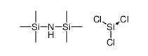 [dimethyl-(trimethylsilylamino)silyl]methane,trichlorosilicon Structure