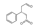(S)-4-nitro-3-phenylbutanal Structure
