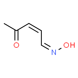 2-Pentenal, 4-oxo-, 1-oxime, (Z,Z)- (9CI) Structure