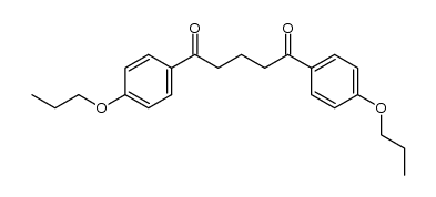 1,5-bis-(4-propoxy-phenyl)-pentane-1,5-dione Structure