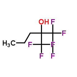 1,1,1-Trifluoro-2-(trifluoromethyl)-2-pentanol结构式