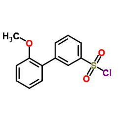 2'-Methoxy-3-biphenylsulfonyl chloride结构式