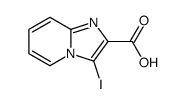 3-iodoimidazo[1,2-a]pyridine-2-carboxylic acid structure