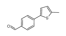 4-(5-methylthiophen-2-yl)benzaldehyde Structure