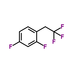 2,4-Difluoro-1-(2,2,2-trifluoroethyl)benzene Structure