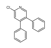 2-chloro-4,5-diphenylpyridine Structure