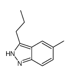 5-methyl-3-propyl-2H-indazole Structure