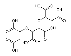 3,6-Dioxaoctane-1,2,4,5,7,8-hexacarboxylic acid Structure